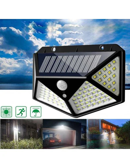 Set 5 Lampi Solare 100 Led-Uri