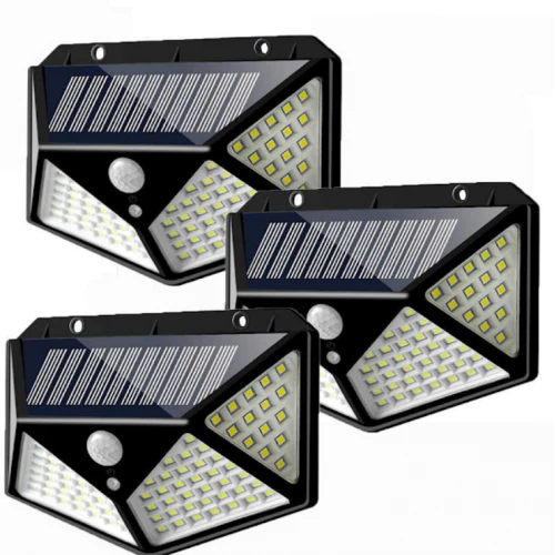 Set 10 Lampi Solare 100 LED - 3 Moduri de Iluminare