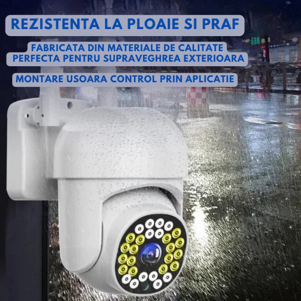 Set 2 x Camera de supraveghere IP 360 wifi - Jortan IPC + 2 carduri 32GB CADOU