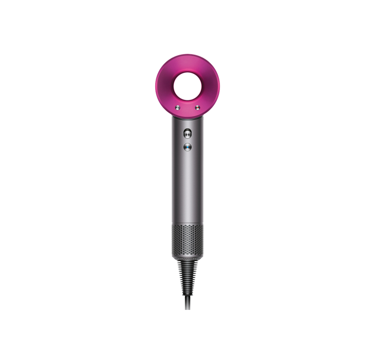 Set uscator de par, clasic, 3 trepte temperatura, roz, 5 duze inlocuibile
