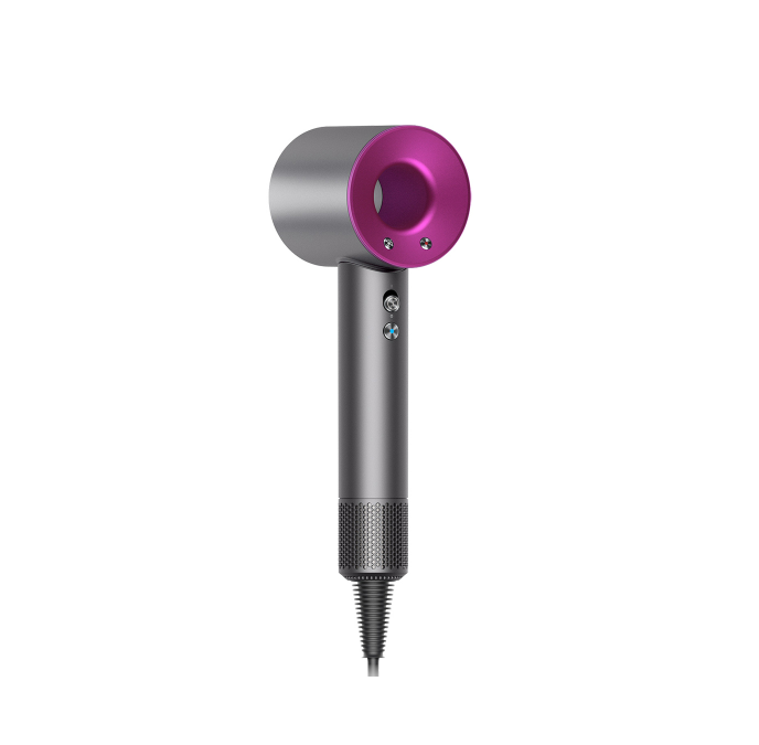 Set uscator de par, clasic, 3 trepte temperatura, roz, 5 duze inlocuibile