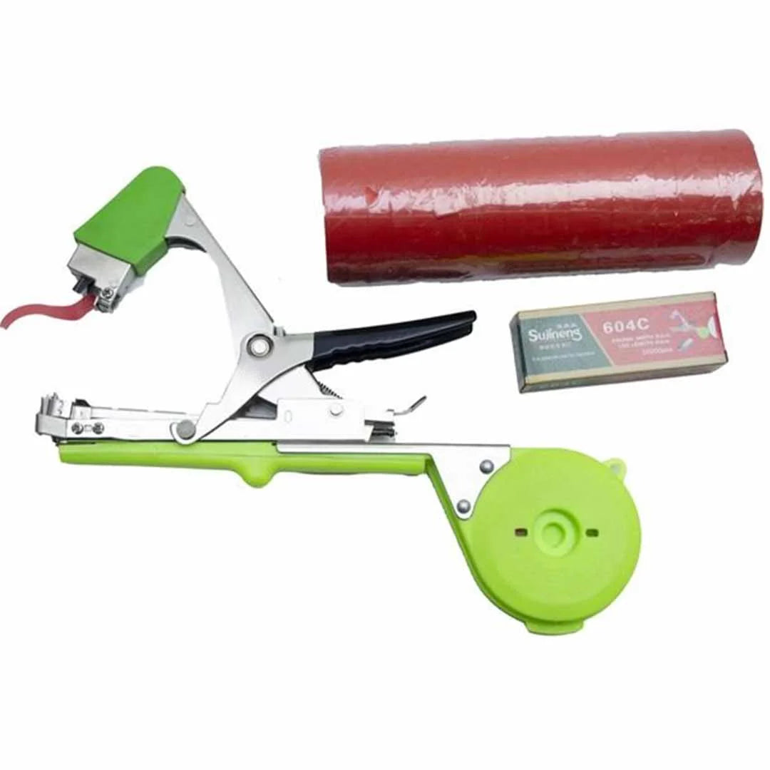 Set 2 x Aparat Pentru Legat Vita De Vie, Pomi Fructiferi Si Legume + 40 Role + 20 000 Capse CADOU