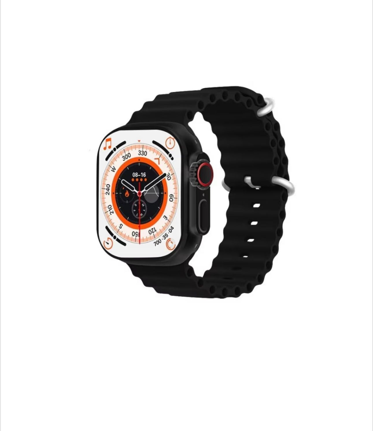 Ceas SmartWatch JRH™ Ultra Watch, 2.0" IPS FULL VIEW, Apel Bluetooth