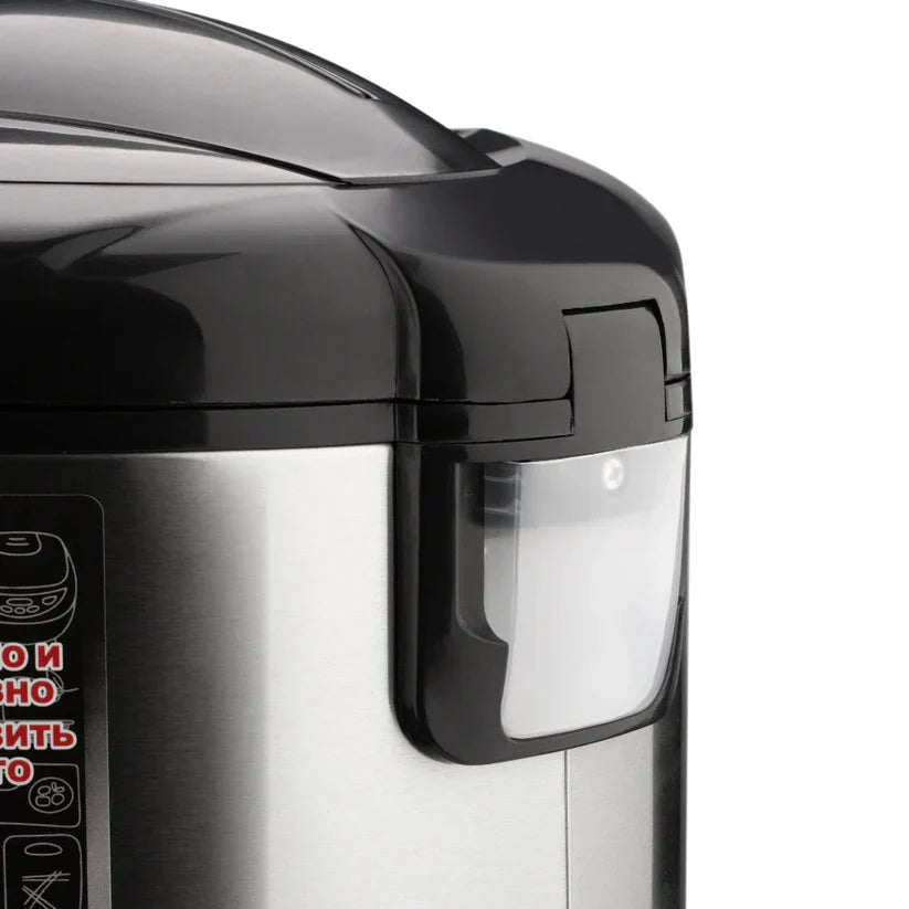 Oală Multifuncțională 6L, 900W, 12 programe - Prăjire, Tocăniță, Abur, Fierbere - Control Digital, Vas Ceramic
