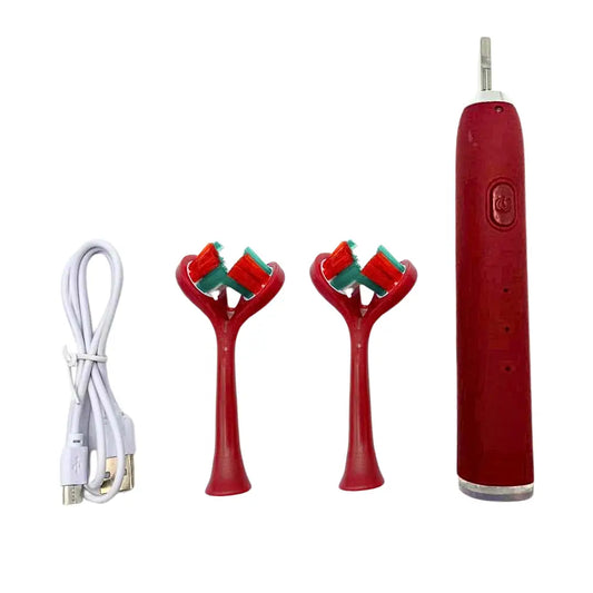 Periuta de dinti electrica ultrasonica cu cap dublu si 3 moduri