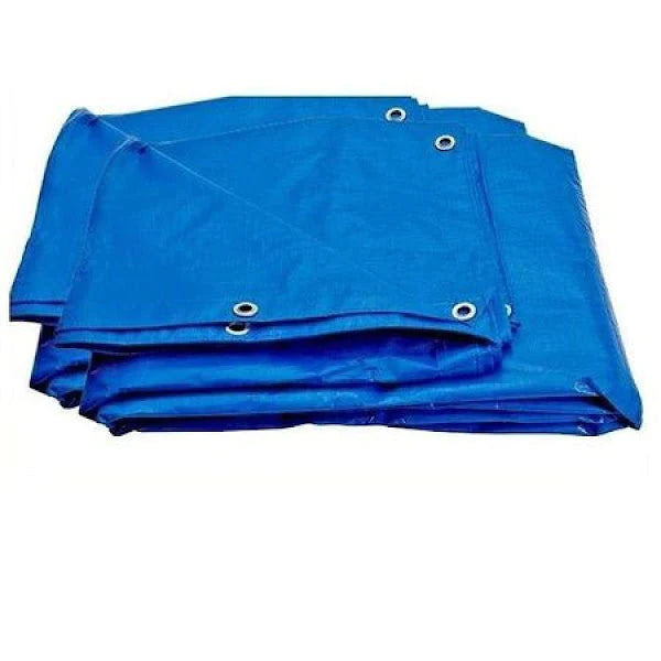 Set 2 Prelate impermeabile cu inele, 80 gr/mp, rezistente UV
