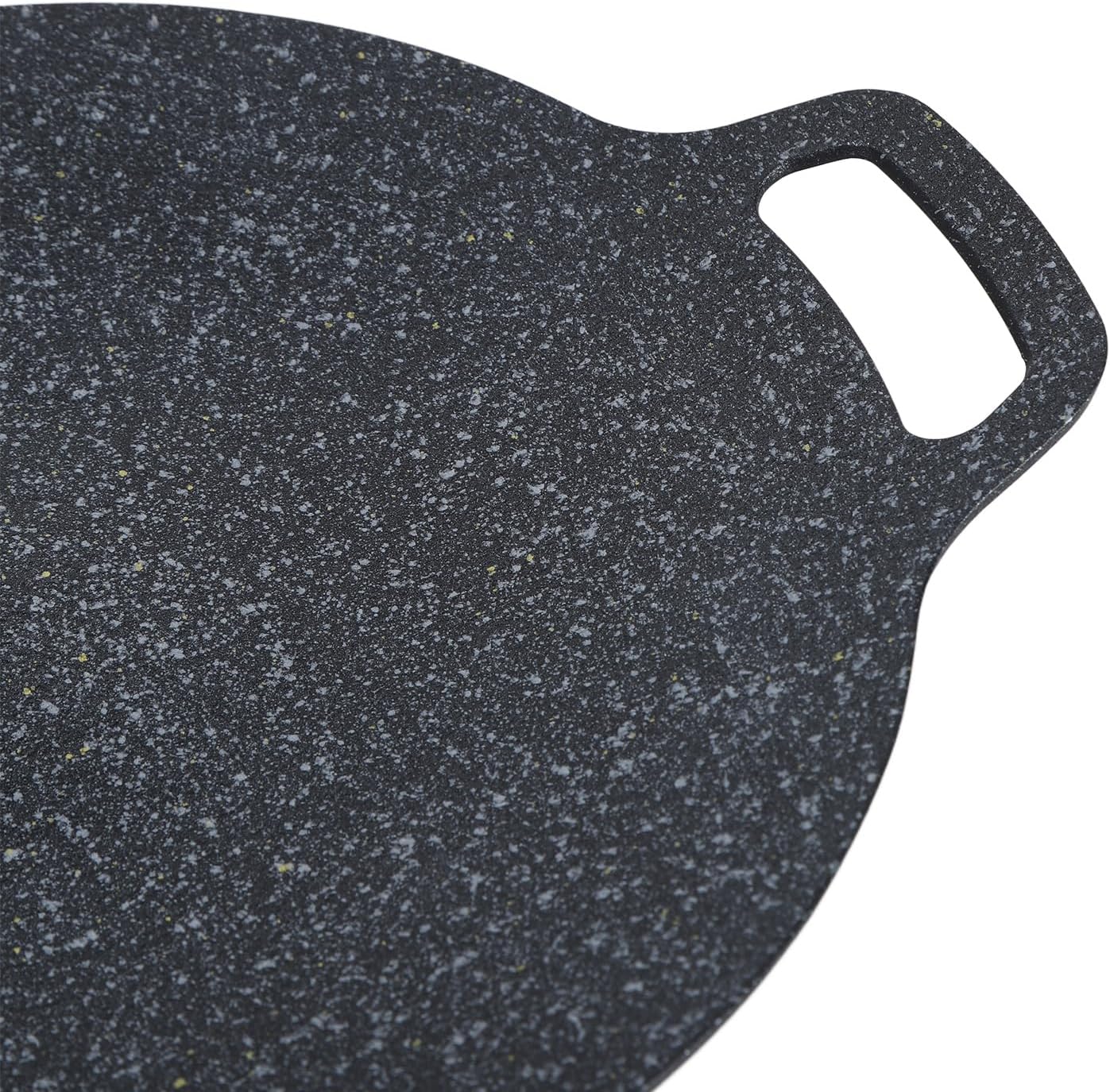 Set 2 x Tava copt rotunda, aluminiu, negru, 34cm