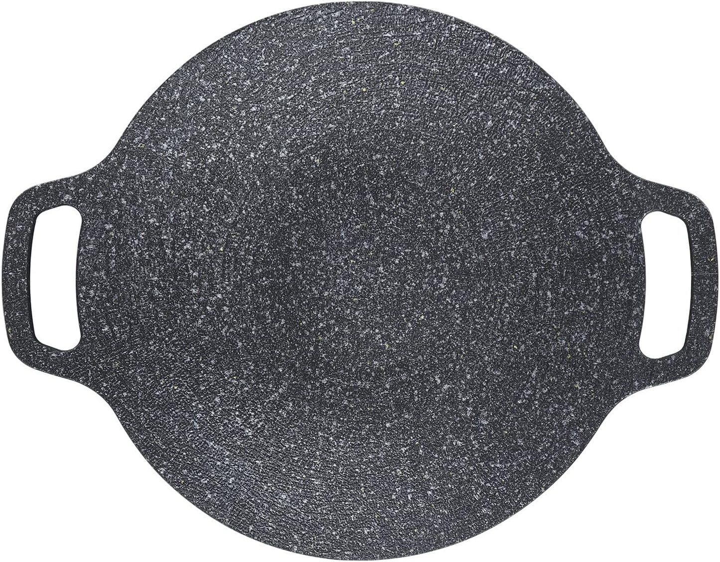 Set 2 x Tava copt rotunda, aluminiu, negru, 34cm