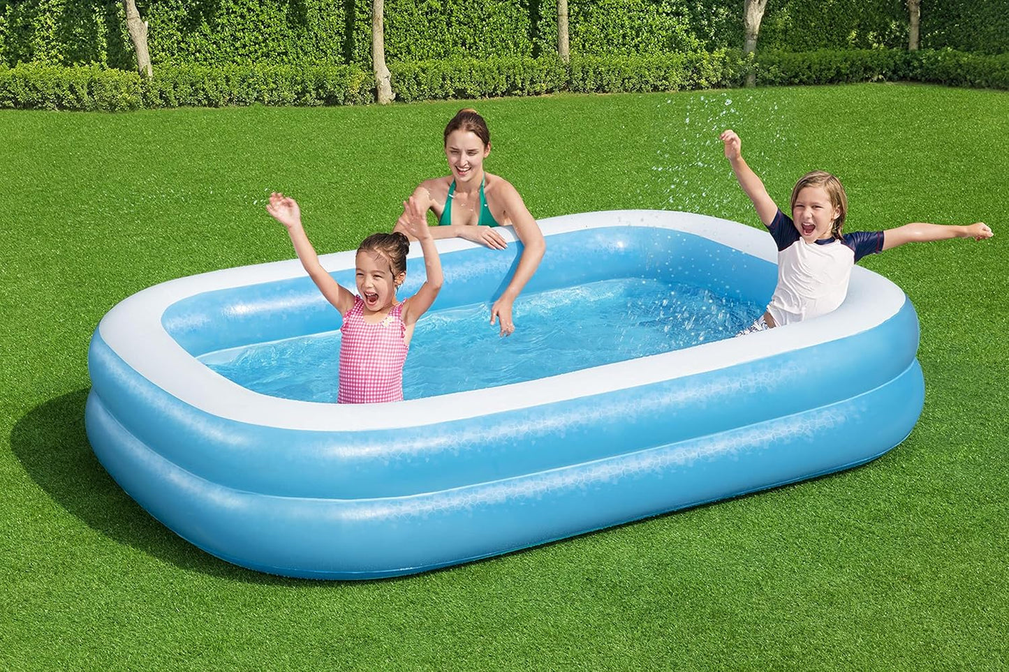 Piscina gonflabila dreptunghiulara, 62 x 175 x 51 cm