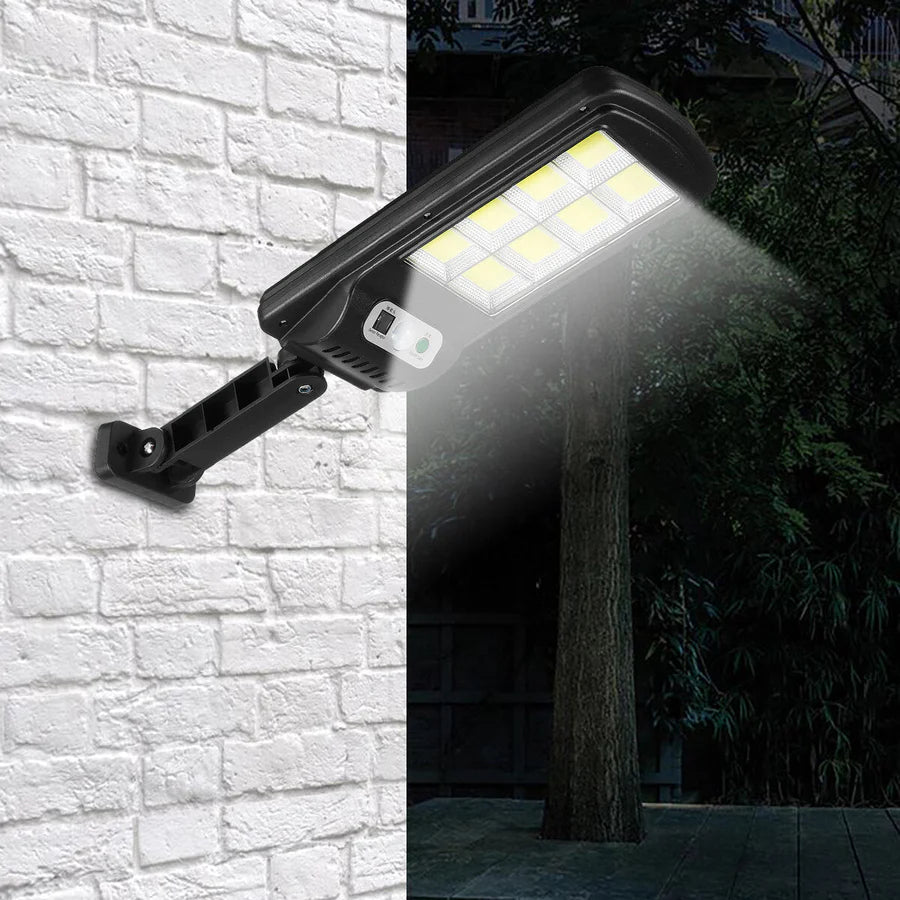 Set 4 x Lampi Solare Jortan cu 8 Cadrane, incarcare solara, 160 LED-uri COB, telecomanda inclusa