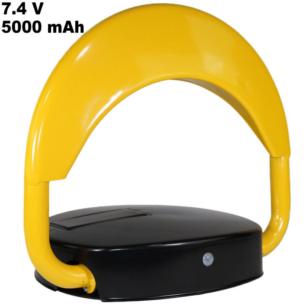 Blocator pentru parcare automat model BPA-04, telecomanda, panou solar, acumulator 7.4 V si 5000 mAh