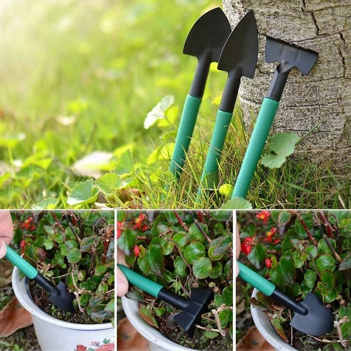 Set Trusa Cu Unelte De Gradina, 10 Accesorii Pentru Gradinarit