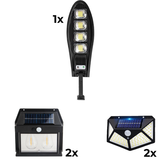 Pachetul Solar Premium – Lumină Inteligentă pentru Exterior