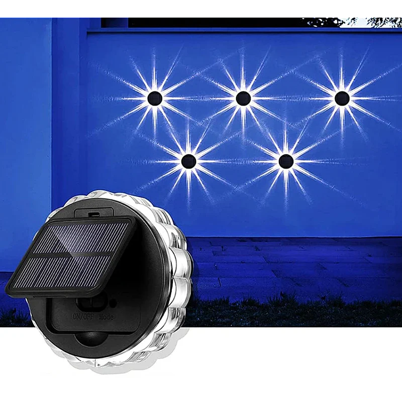 Pachet 4+2 CADOU Lampi Exterior Calitate APF de Perete/ Gard cu panou Pentru iluminare Gradina/ Terasa, rezistenta la apa