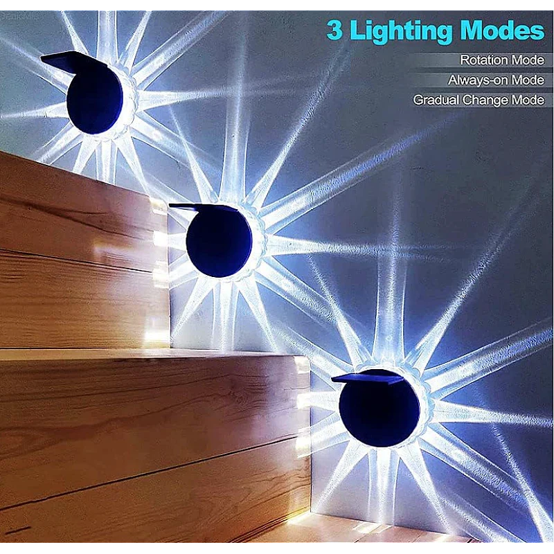 Pachet 4+2 CADOU Lampi Exterior Calitate APF de Perete/ Gard cu panou Pentru iluminare Gradina/ Terasa, rezistenta la apa
