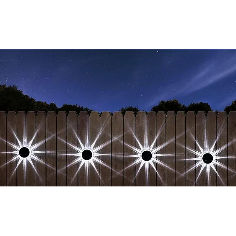 Pachet 4+2 CADOU Lampi Exterior Calitate APF de Perete/ Gard cu panou Pentru iluminare Gradina/ Terasa, rezistenta la apa