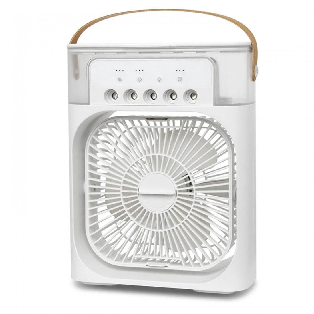 Ventilator 5 in 1, Purificare si Umidificare Aer, Odorizare, Rezervor Apa 600 ml, Temporizator, 3 Trepte de Viteza