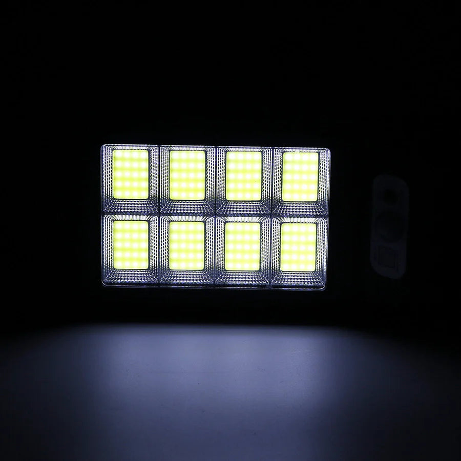 Set 4 x Lampi Solare Jortan cu 8 Cadrane, incarcare solara, 160 LED-uri COB, telecomanda inclusa