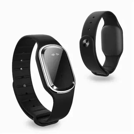 Set 2 x Bratara cu ultrasunete impotriva tantarilor, Negru