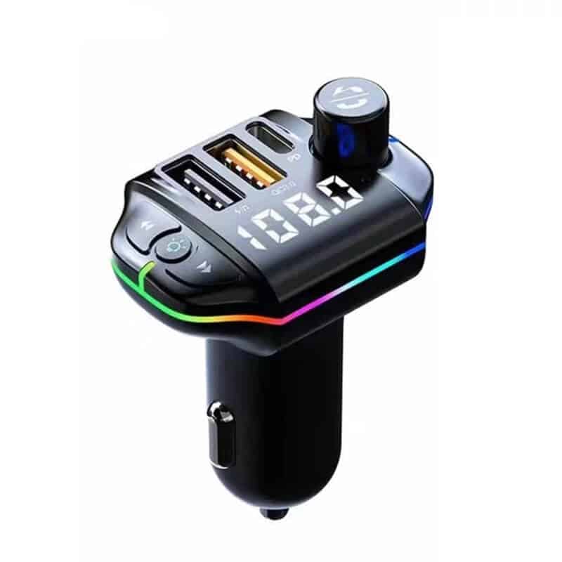 Car kit modulator FM BGRJ-A10, Mp3 Player, USB, Type C, fast charge