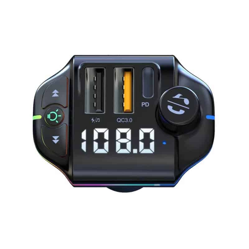 Car kit modulator FM BGRJ-A10, Mp3 Player, USB, Type C, fast charge