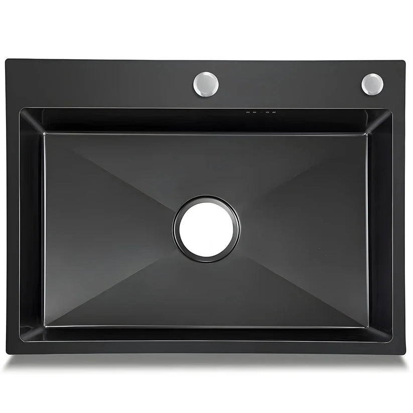 Chiuveta Bucatarie Profesionala Inox HS GRI-NEGRU 750x450 mm