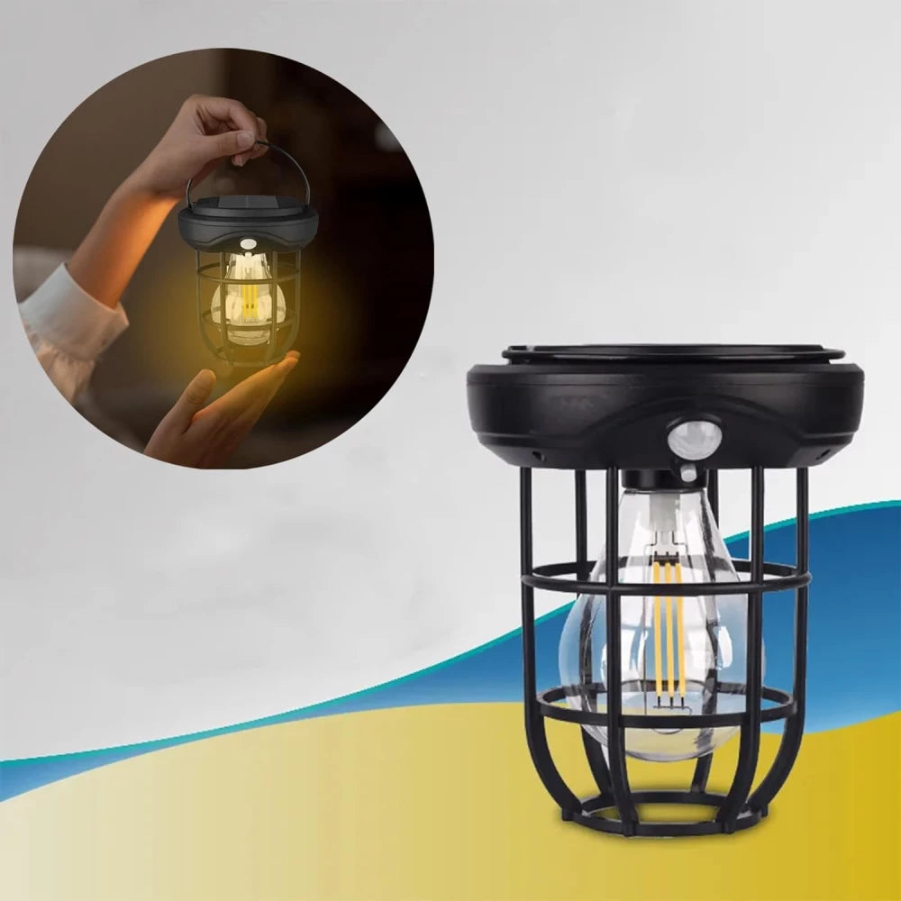 Set 2 x Felinar cu incarcare solara CL T66 cu lumina calda