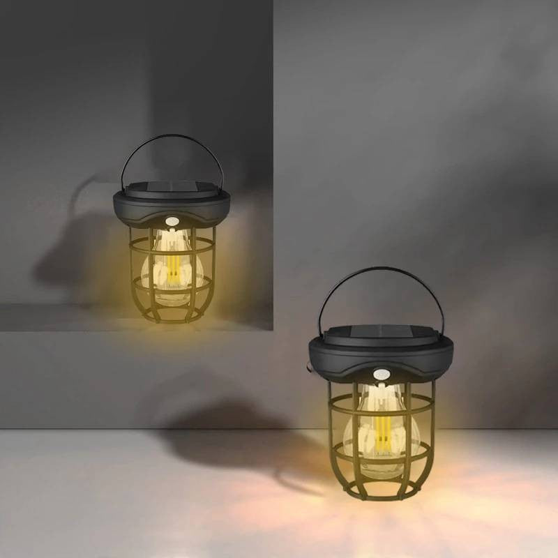 Set 2 x Felinar cu incarcare solara CL T66 cu lumina calda