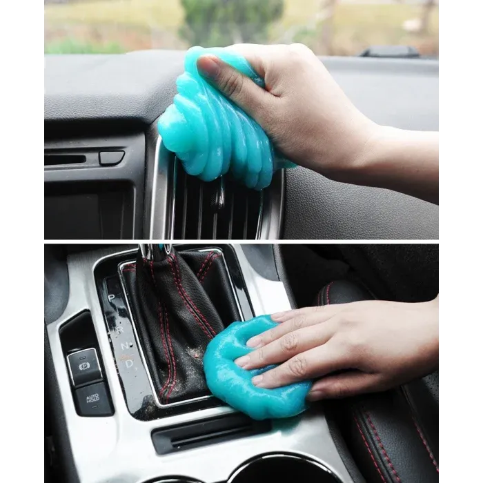Set 3 x Gel de curatare auto pentru indepartarea prafului, resturilor, parului de animale de companie