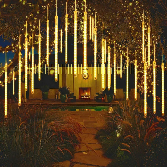 Instalatie de exterior, 8 turturi, 50 cm