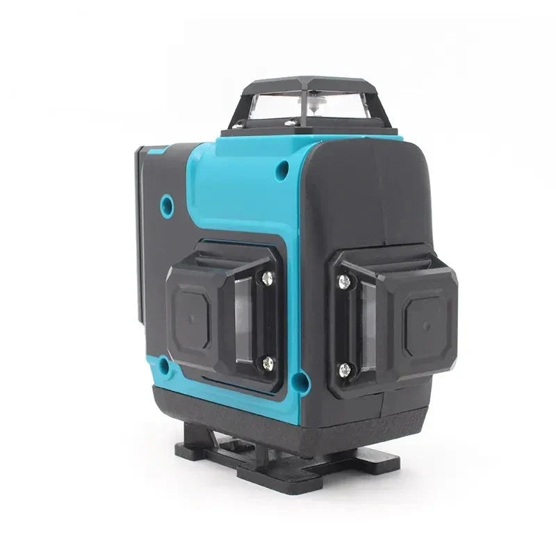Nivela Laser 4D, Cu Autonivelare, 16 Linii, 4x360º, IP-54, 25m, Precizie Milimetrica, Lumina Verde, Platforma De Ridicare, Suport Pentru Perete, Trepied, Telecomanda