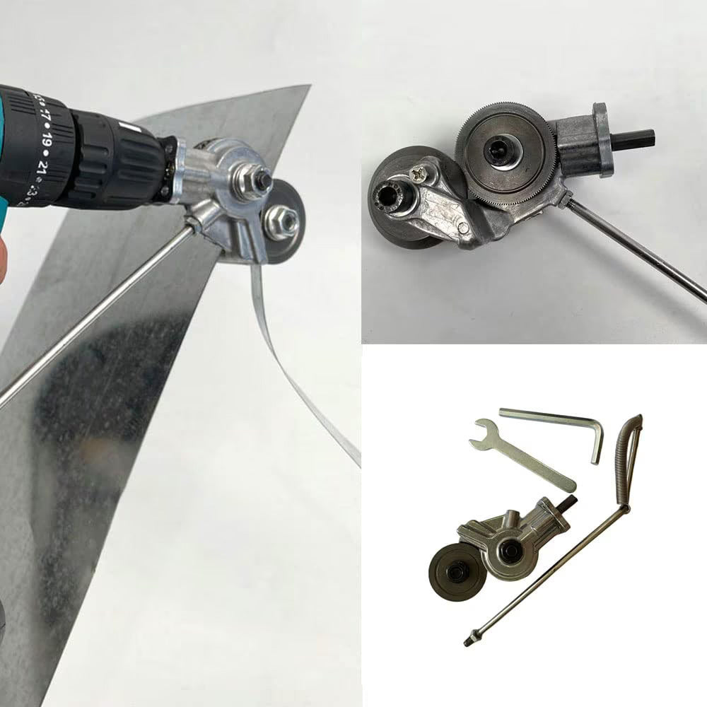 Adaptor pentru bormasina de taiat tabla si materiale fieroase