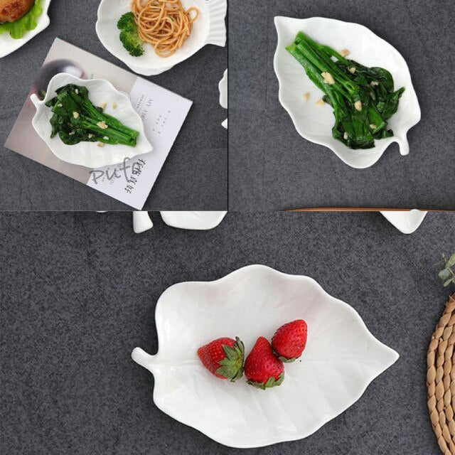 Set 4 sosiere din ceramica, lingurite incluse, 13x9x3 cm