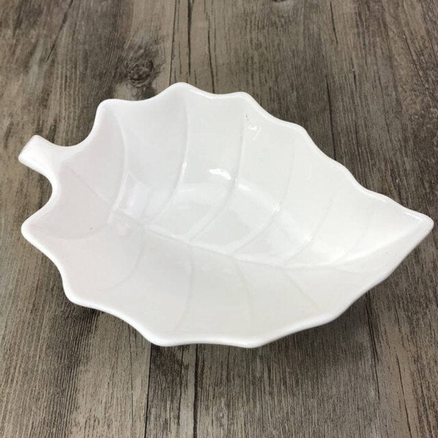 Set 4 sosiere din ceramica, lingurite incluse, 13x9x3 cm