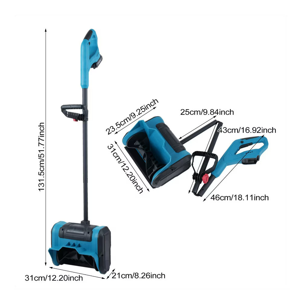 Lopata electrica pentru zapada Hayami - cu 2 baterii - HA1018