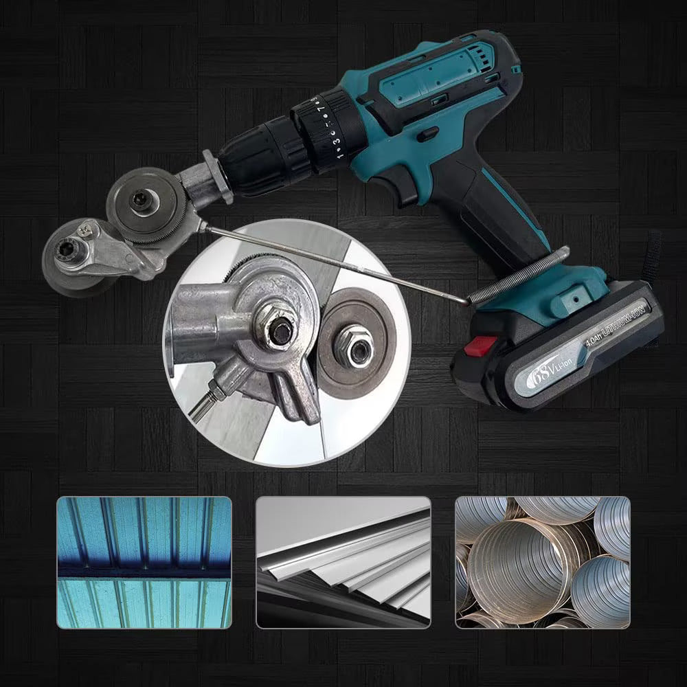 Adaptor pentru bormasina de taiat tabla si materiale fieroase