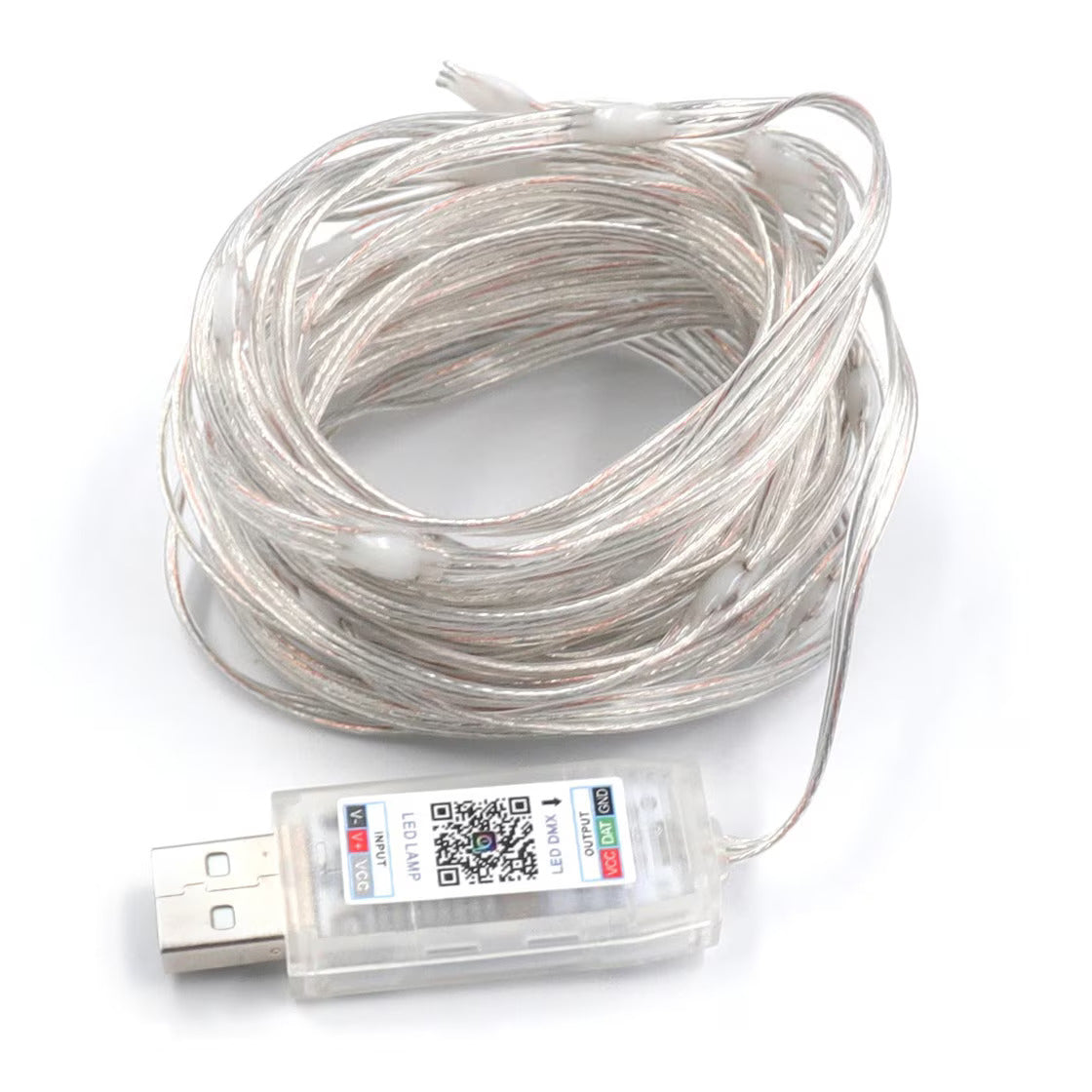 Instalatie de brad cu USB, smart, control prin aplicatie si telecomanda, jocuri de lumini, temporizator, 10m K KATHODE