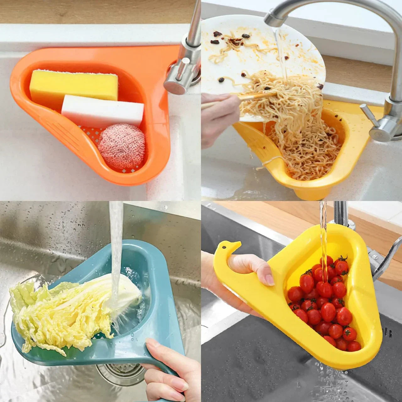 Set de 5 cosuri de scurgere pentru chiuveta, 23 x 26 x 8 cm