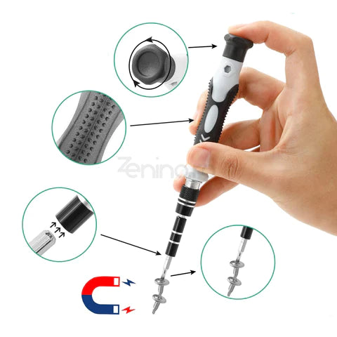 Set Trusa Surubelnite de Precizie 112 in 1 pentru Macbook, iMac, iPhone, electronice, telefon