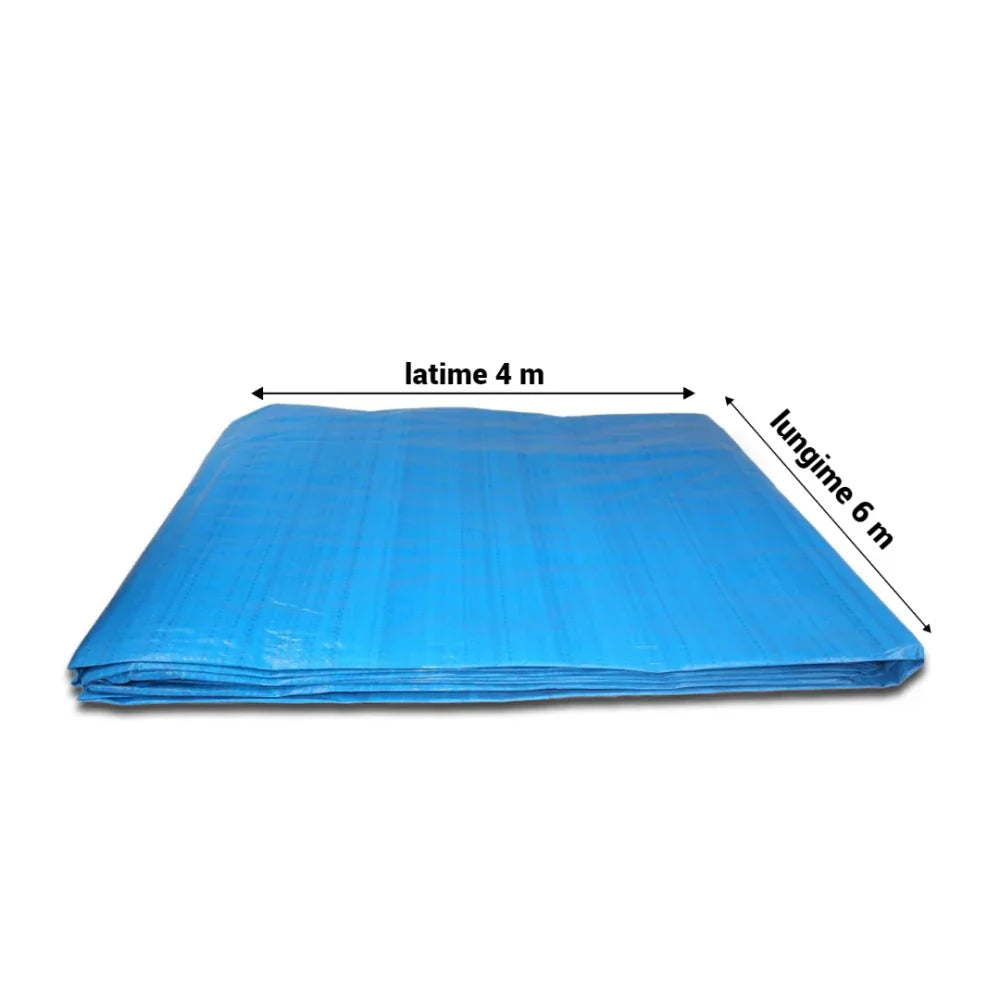 Set 2 x Prelata de protectie 4/6 m, impermeabila, rezistenta la UV si grindina