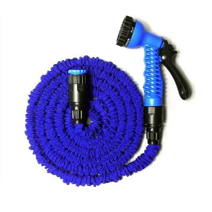 Furtun extensibil de gradina de 60 metri + aparat pentru pulverizarea apei + Dispozitiv de indepartat buruieni manual CADOU