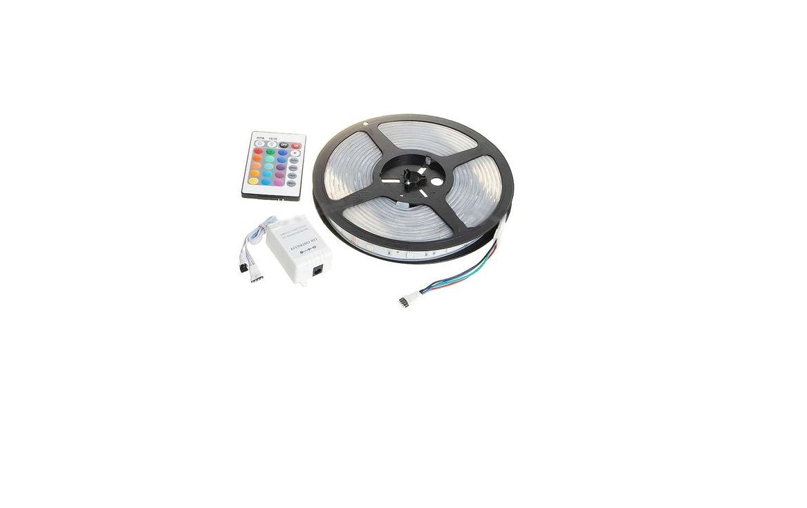 Banda LED RGB multicolor cu telecomanda 5 metri