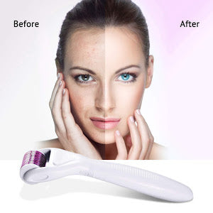 Set facial DermaRoller, masaj si regenerare faciala