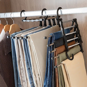 Set 2 x umeras organizator pantaloni, in cascada