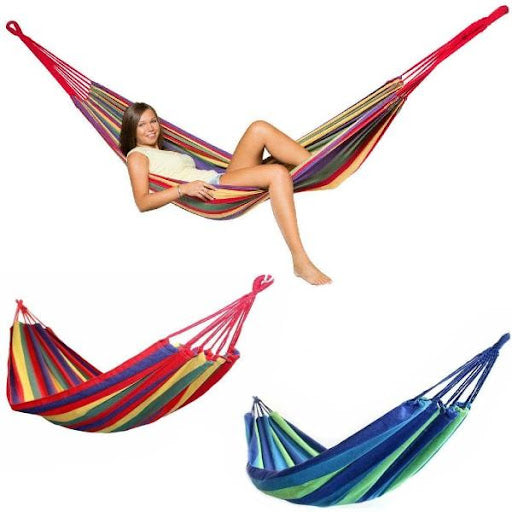 Set 2 x Hamac 180 x 80 cm