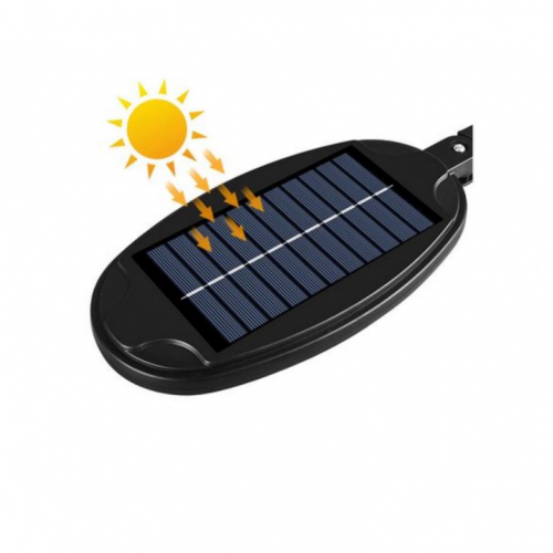 Set 4 x Lampa stradala 96 LED COB cu incarcare solara