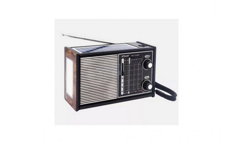 Radio portabil solar cu Bluethoot, MP3 Player si lanterna , AM/FM/SW , RD-110UBT