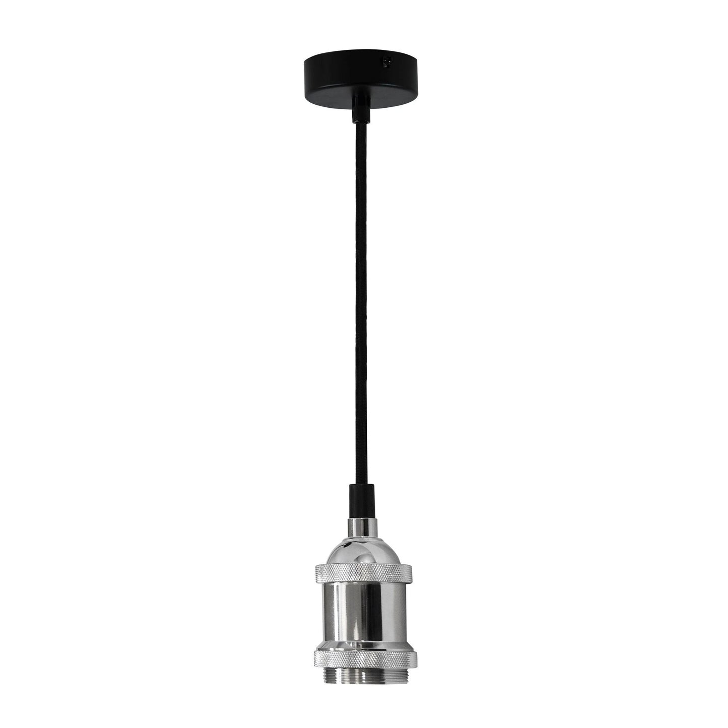 Cablu pendul , metalic, 1 x E27, crom