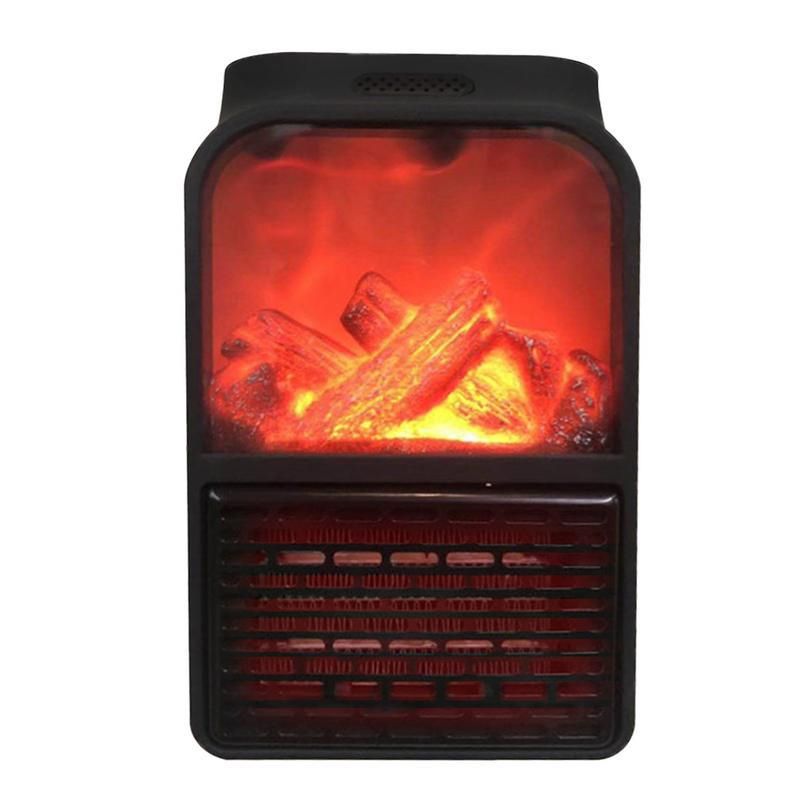 Aeroterma portabila Flame Heater 500 W cu 2 niveluri temperatura si display digital