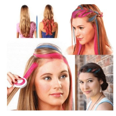 Ultima moda in suvite de par colorate - vopseaua Hot Huez, fara amoniac